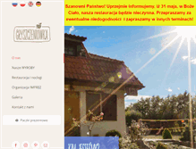 Tablet Screenshot of gryszczeniowka.pl